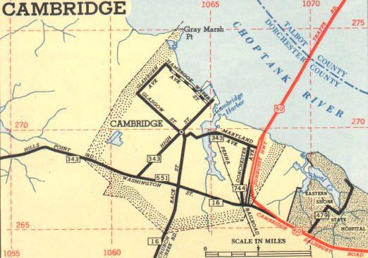 Cambridge Area, 1953