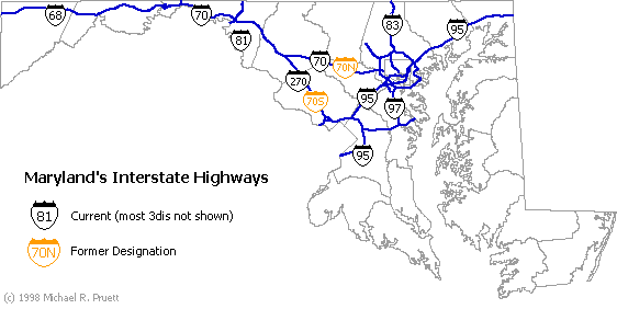 Interstate Map