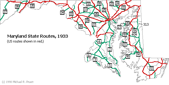 MD Route Map
