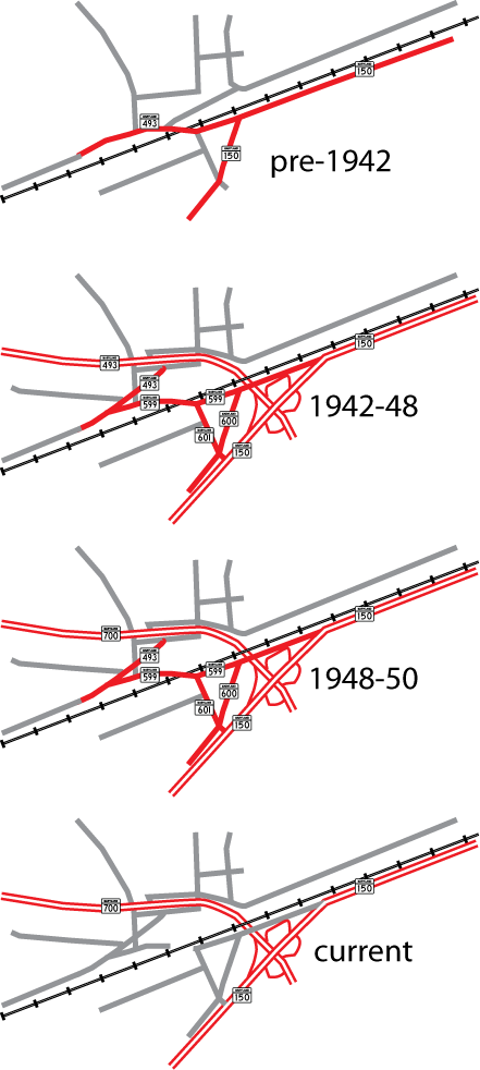 Middle River area routes