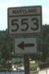 MD 553 Marker