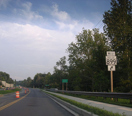 MD 899 Sign